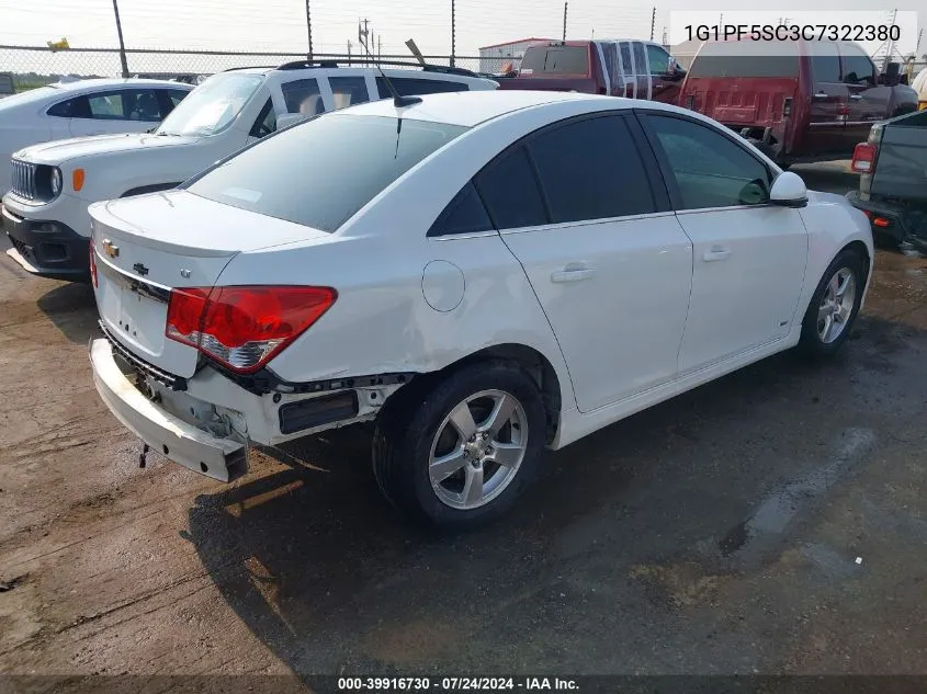 1G1PF5SC3C7322380 2012 Chevrolet Cruze 1Lt