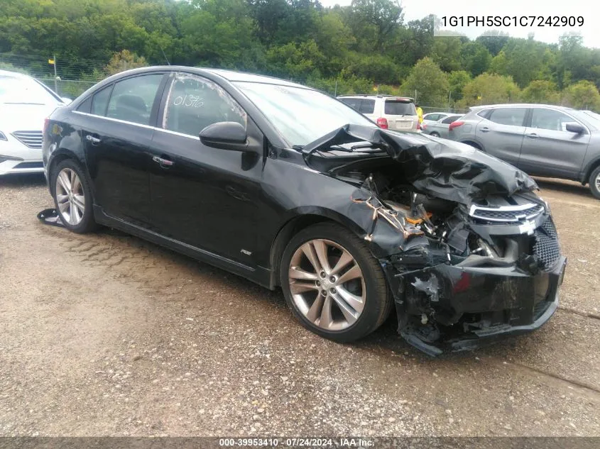 1G1PH5SC1C7242909 2012 Chevrolet Cruze Ltz