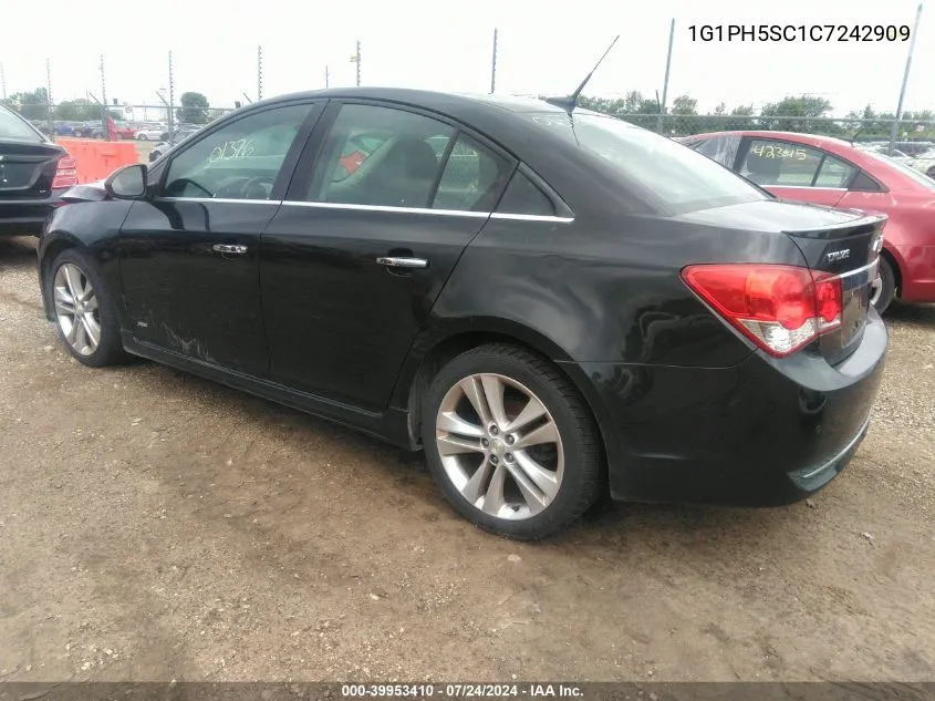 1G1PH5SC1C7242909 2012 Chevrolet Cruze Ltz