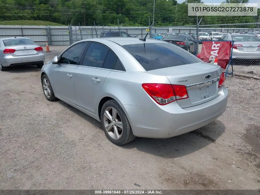 2012 Chevrolet Cruze 2Lt VIN: 1G1PG5SC2C7273878 Lot: 39961848