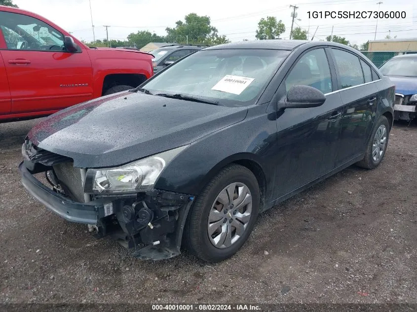 1G1PC5SH2C7306000 2012 Chevrolet Cruze Ls