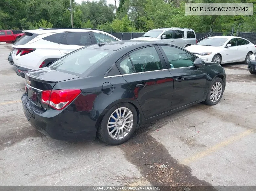 2012 Chevrolet Cruze Eco VIN: 1G1PJ5SC6C7323442 Lot: 40016760