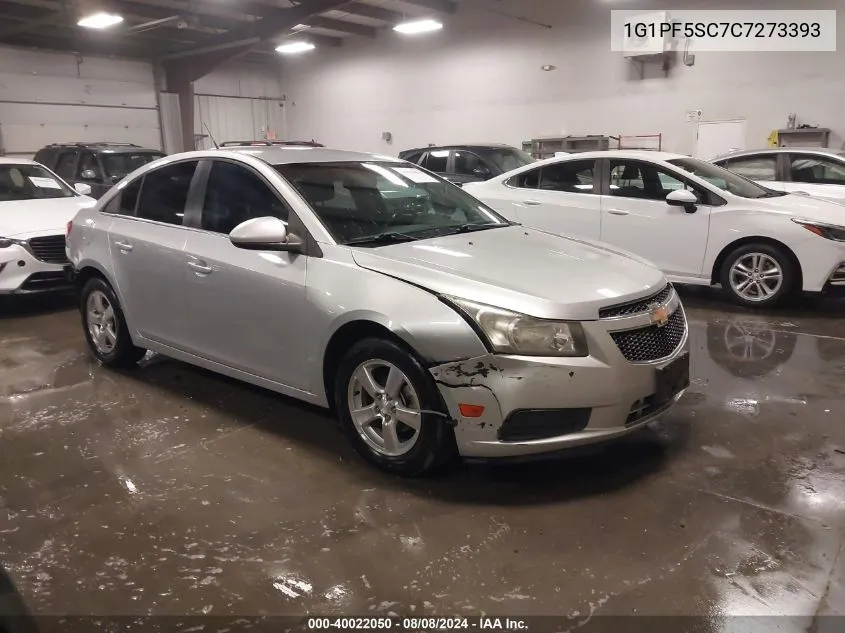 2012 Chevrolet Cruze 1Lt VIN: 1G1PF5SC7C7273393 Lot: 40022050