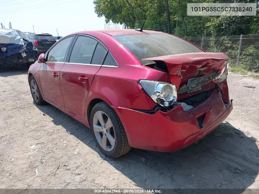 1G1PG5SC5C7338240 2012 Chevrolet Cruze 2Lt