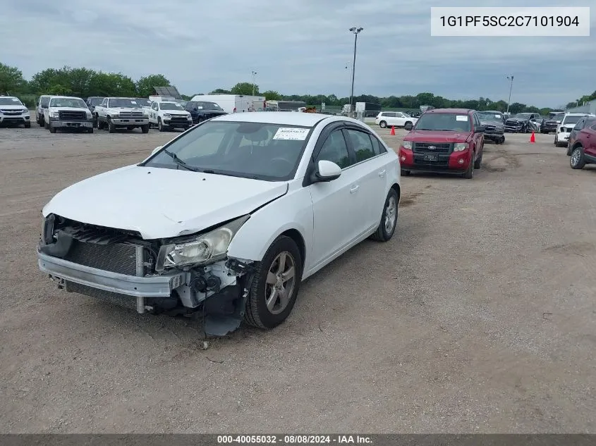 2012 Chevrolet Cruze 1Lt VIN: 1G1PF5SC2C7101904 Lot: 40055032