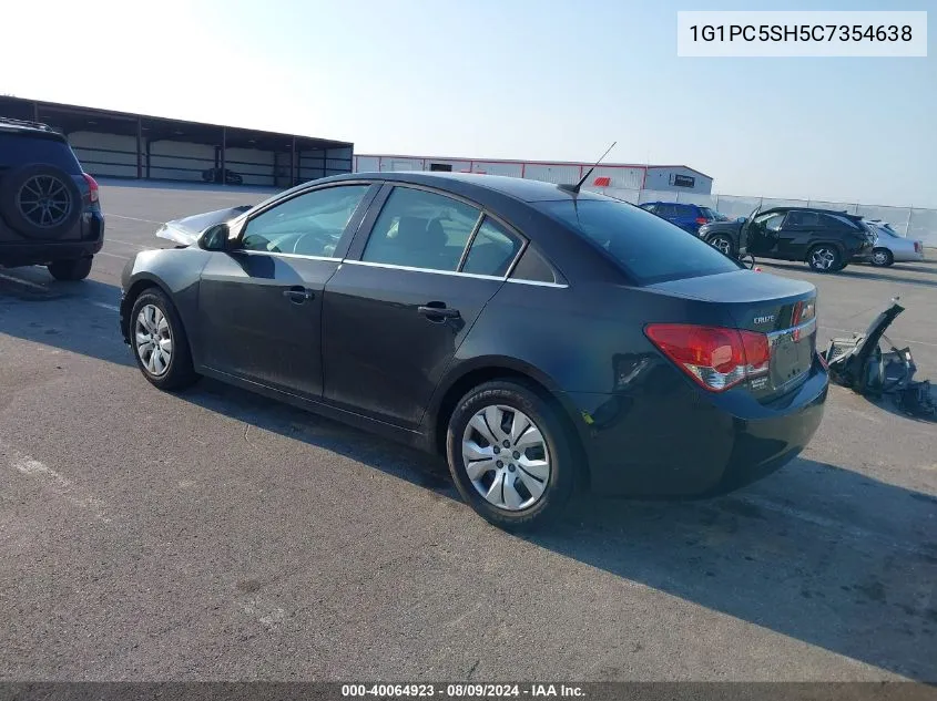 2012 Chevrolet Cruze Ls VIN: 1G1PC5SH5C7354638 Lot: 40064923