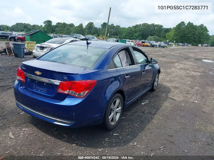 2012 Chevrolet Cruze 2Lt VIN: 1G1PG5SC1C7283771 Lot: 40074342