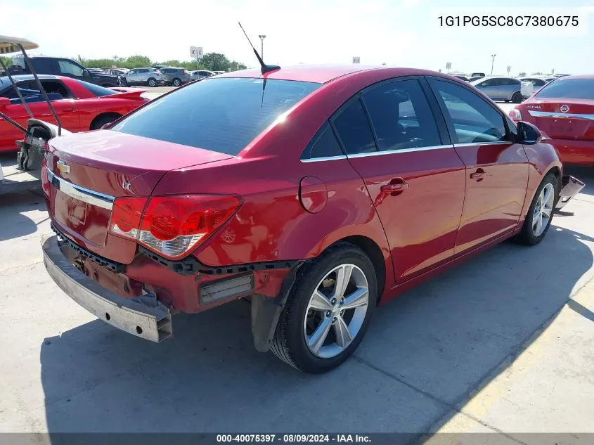 1G1PG5SC8C7380675 2012 Chevrolet Cruze 2Lt