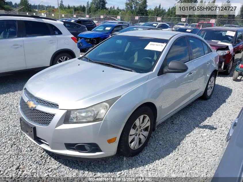 2012 Chevrolet Cruze Ls VIN: 1G1PD5SH9C7124727 Lot: 40076576