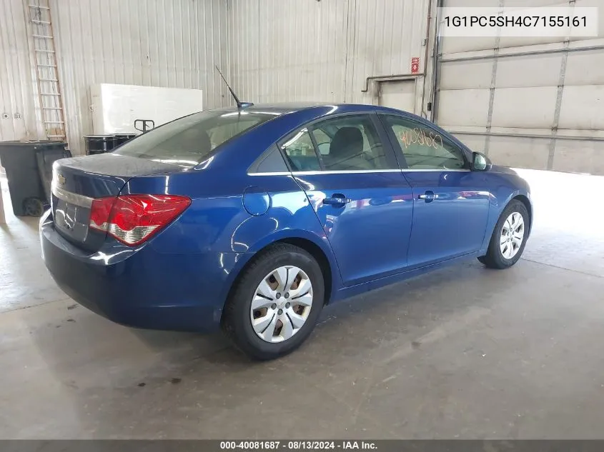 2012 Chevrolet Cruze Ls VIN: 1G1PC5SH4C7155161 Lot: 40081687