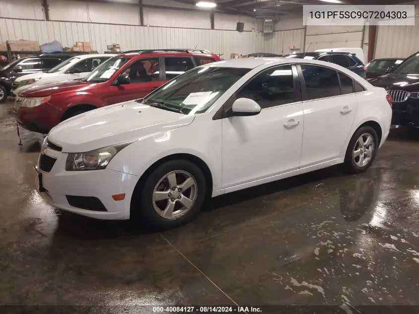 2012 Chevrolet Cruze 1Lt VIN: 1G1PF5SC9C7204303 Lot: 40084127