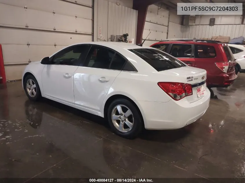 2012 Chevrolet Cruze 1Lt VIN: 1G1PF5SC9C7204303 Lot: 40084127