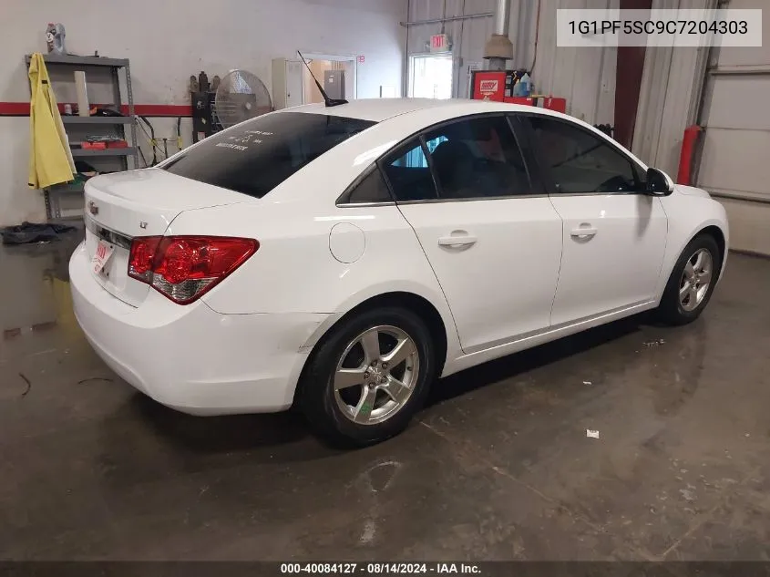 2012 Chevrolet Cruze 1Lt VIN: 1G1PF5SC9C7204303 Lot: 40084127