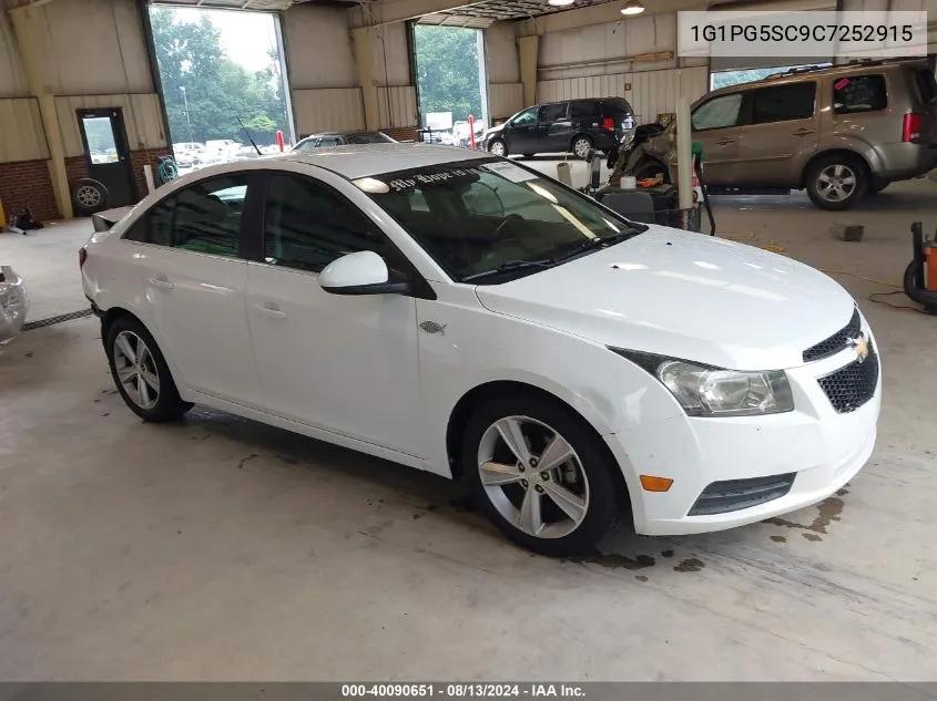 1G1PG5SC9C7252915 2012 Chevrolet Cruze 2Lt