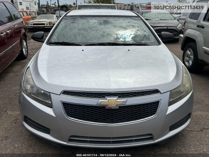 1G1PC5SH2C7153439 2012 Chevrolet Cruze Ls