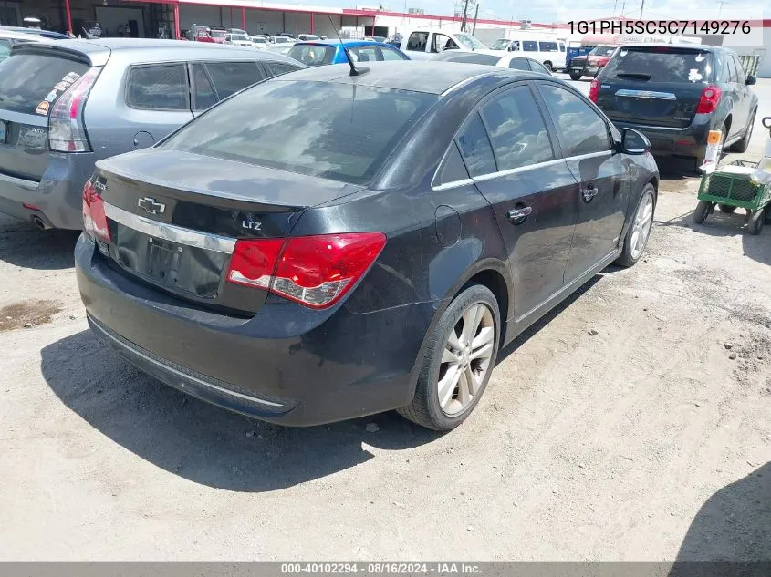 2012 Chevrolet Cruze Ltz VIN: 1G1PH5SC5C7149276 Lot: 40102294