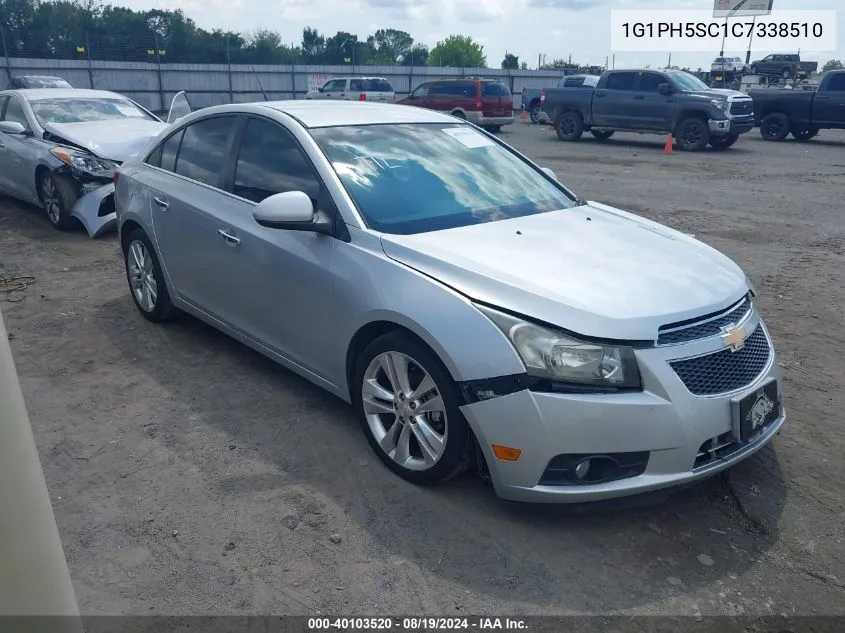 1G1PH5SC1C7338510 2012 Chevrolet Cruze Ltz