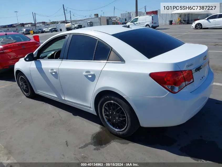 2012 Chevrolet Cruze Ls VIN: 1G1PC5SH6C7387227 Lot: 40134963