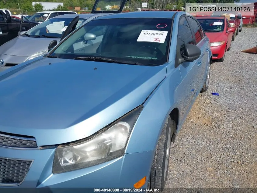 1G1PC5SH4C7140126 2012 Chevrolet Cruze Ls