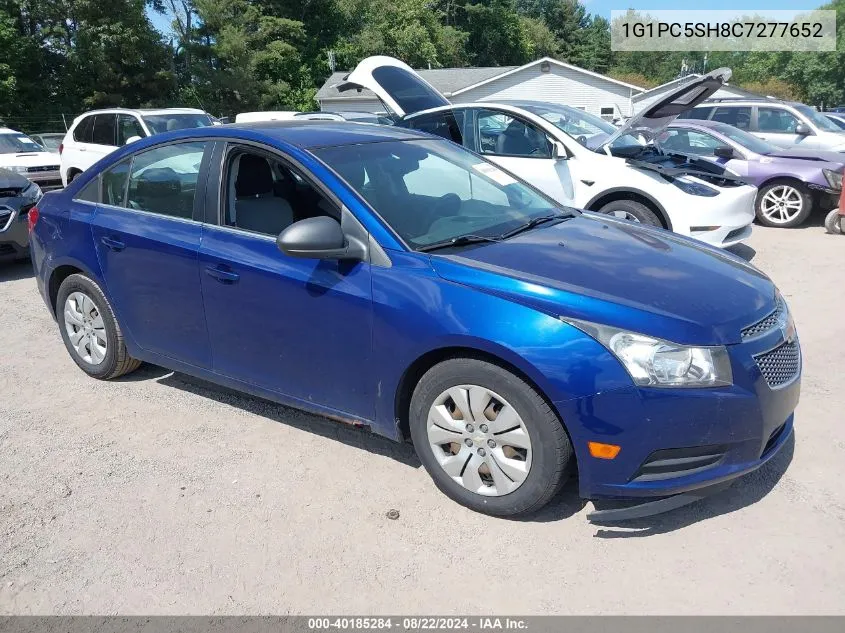 2012 Chevrolet Cruze Ls VIN: 1G1PC5SH8C7277652 Lot: 40185284