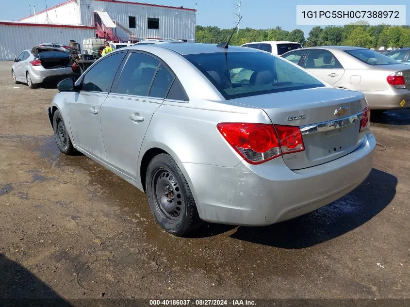 2012 Chevrolet Cruze Ls VIN: 1G1PC5SH0C7388972 Lot: 40186037