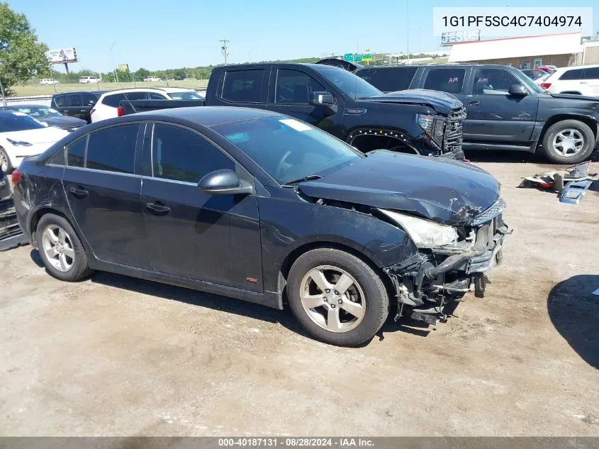 2012 Chevrolet Cruze 1Lt VIN: 1G1PF5SC4C7404974 Lot: 40187131