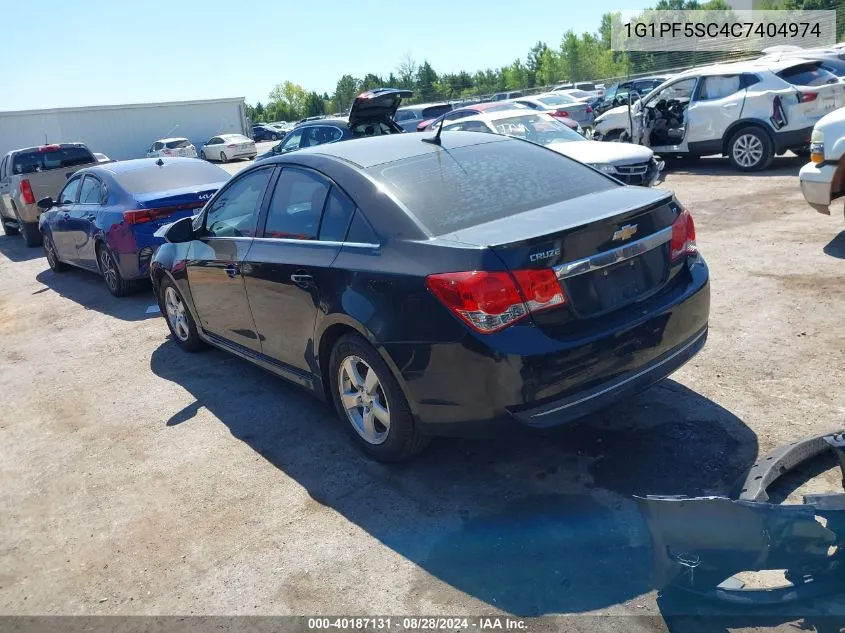 2012 Chevrolet Cruze 1Lt VIN: 1G1PF5SC4C7404974 Lot: 40187131