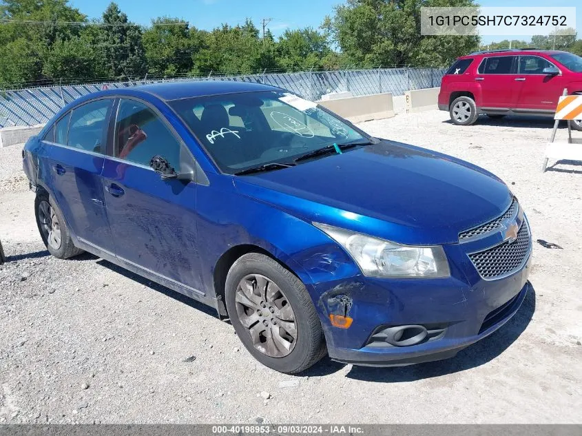 2012 Chevrolet Cruze Ls VIN: 1G1PC5SH7C7324752 Lot: 40198953