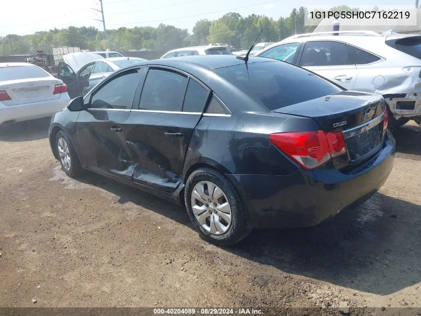 2012 Chevrolet Cruze Ls VIN: 1G1PC5SH0C7162219 Lot: 40204089