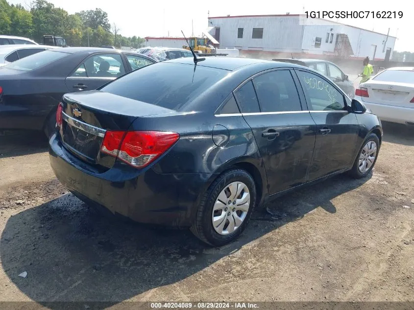 2012 Chevrolet Cruze Ls VIN: 1G1PC5SH0C7162219 Lot: 40204089