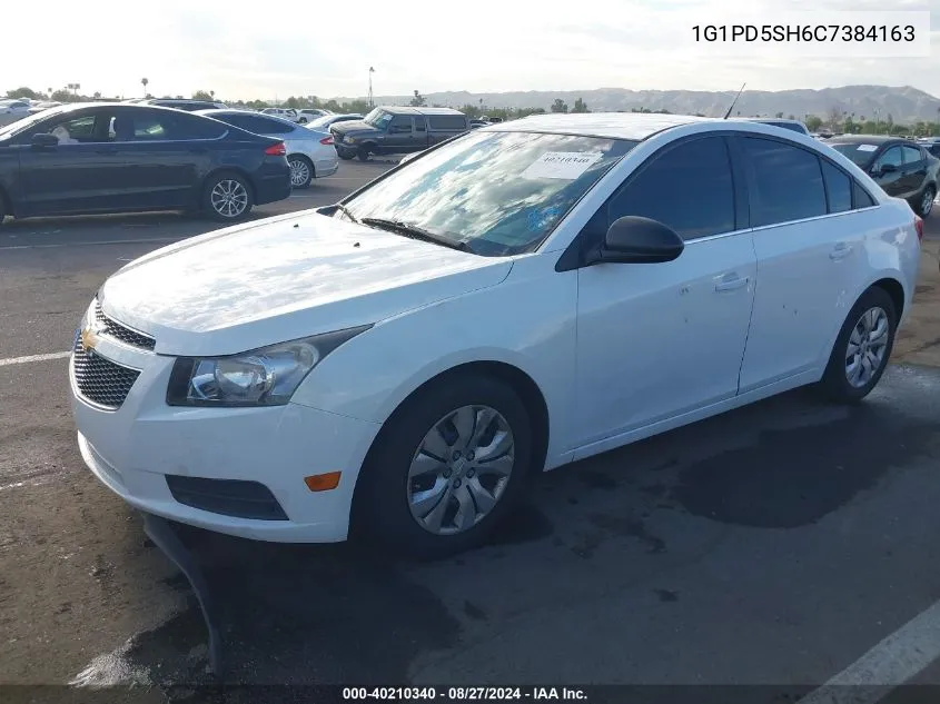 2012 Chevrolet Cruze Ls VIN: 1G1PD5SH6C7384163 Lot: 40210340