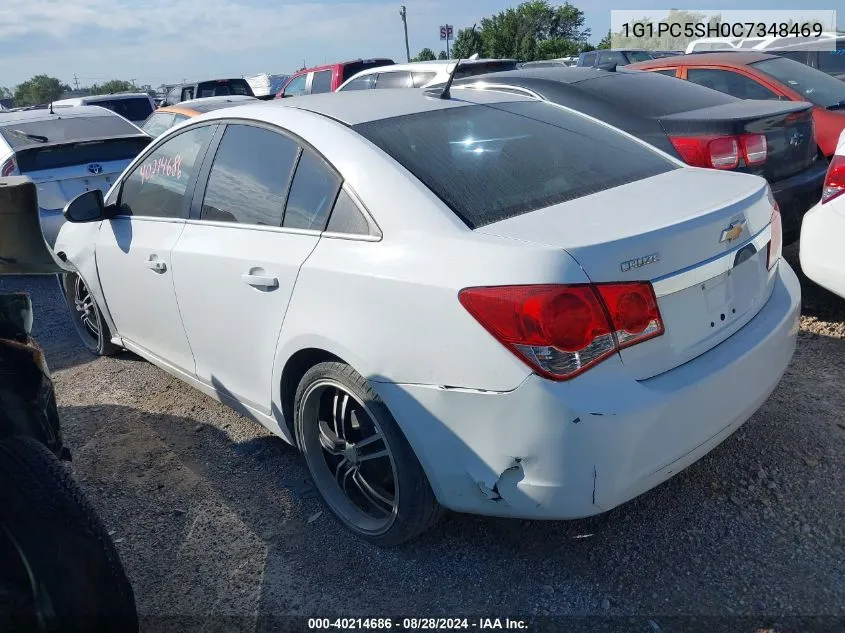 2012 Chevrolet Cruze Ls VIN: 1G1PC5SH0C7348469 Lot: 40214686