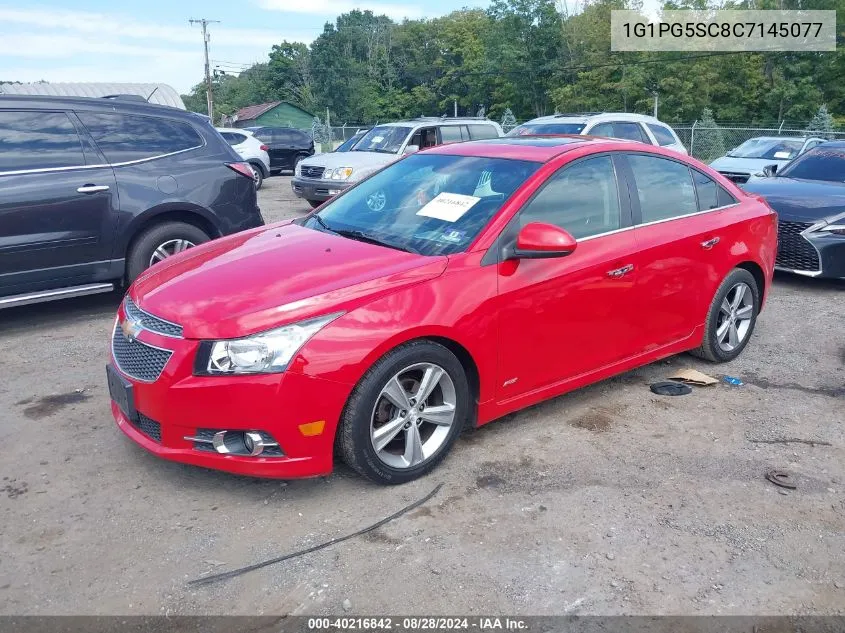 1G1PG5SC8C7145077 2012 Chevrolet Cruze 2Lt