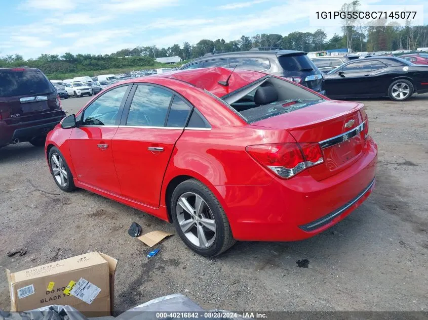 2012 Chevrolet Cruze 2Lt VIN: 1G1PG5SC8C7145077 Lot: 40216842