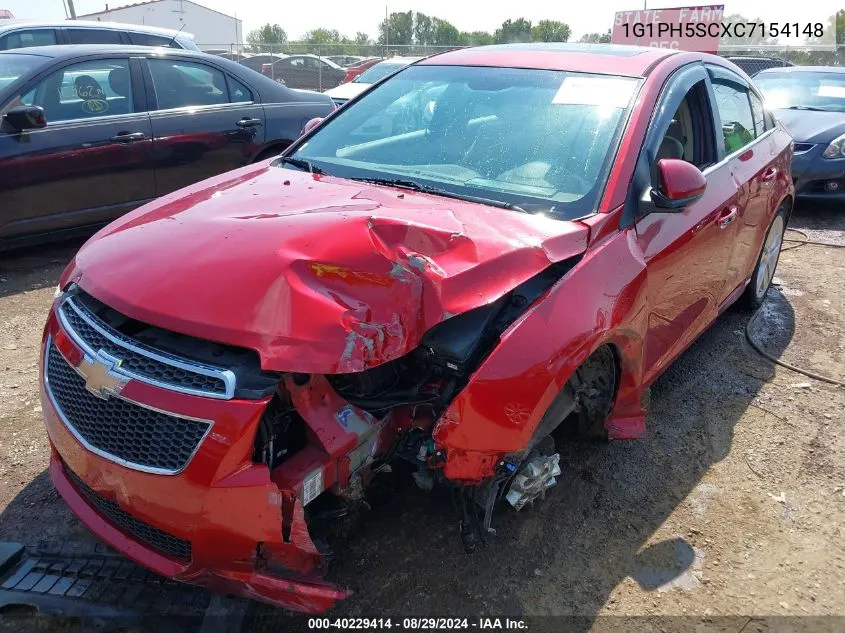 1G1PH5SCXC7154148 2012 Chevrolet Cruze Ltz