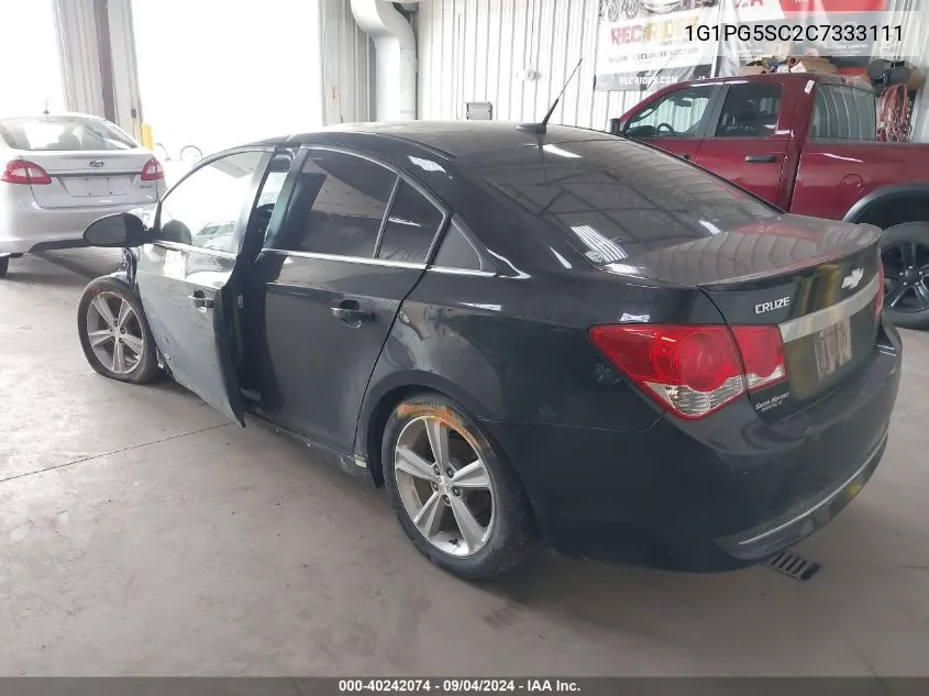 1G1PG5SC2C7333111 2012 Chevrolet Cruze 2Lt