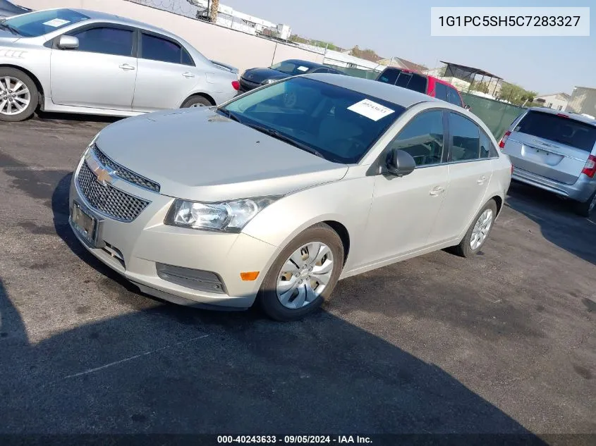 2012 Chevrolet Cruze Ls VIN: 1G1PC5SH5C7283327 Lot: 40243633