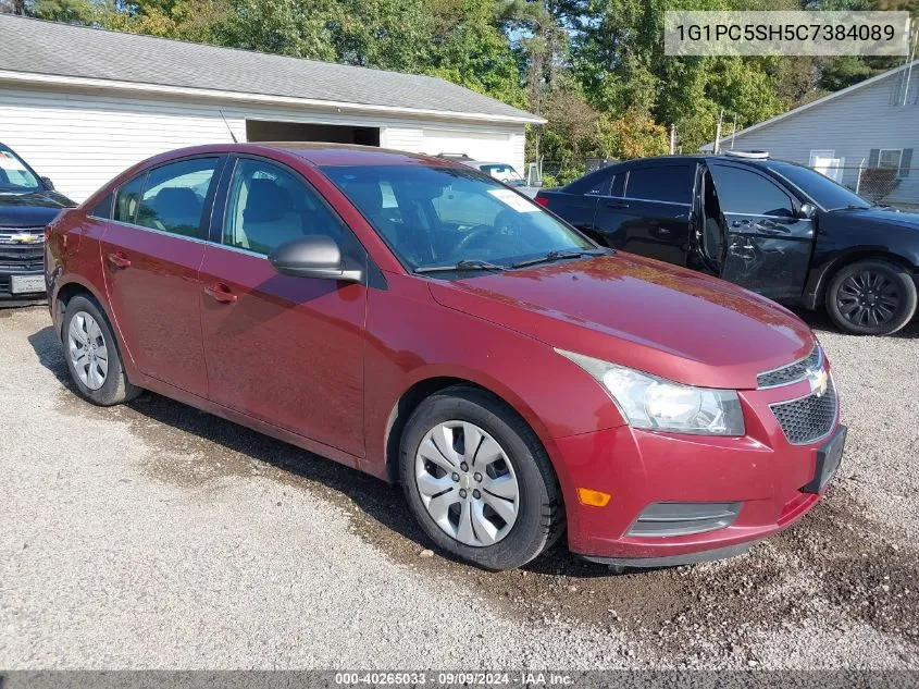 2012 Chevrolet Cruze Ls VIN: 1G1PC5SH5C7384089 Lot: 40265033