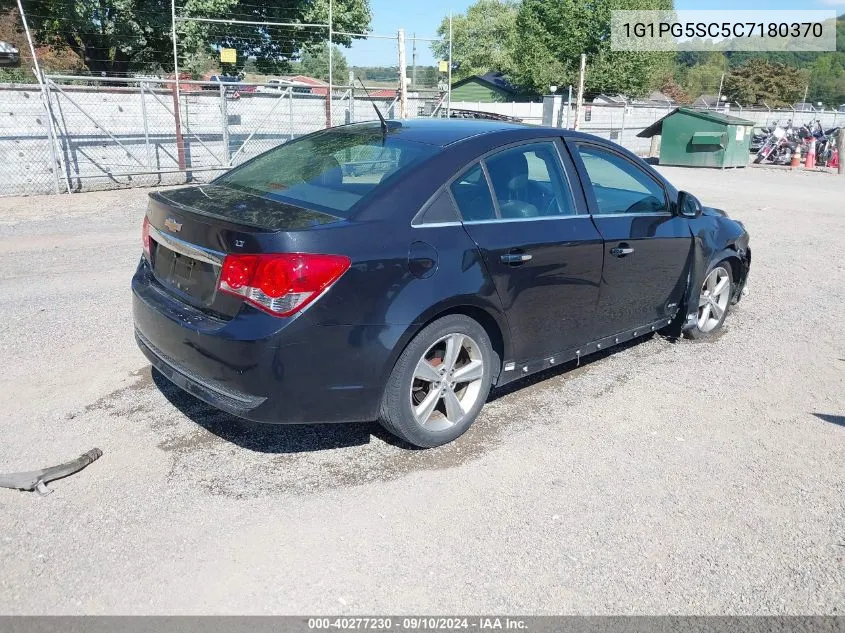 2012 Chevrolet Cruze 2Lt VIN: 1G1PG5SC5C7180370 Lot: 40277230