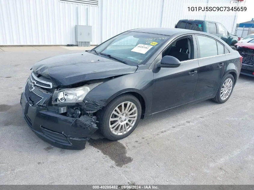 1G1PJ5SC9C7345659 2012 Chevrolet Cruze Eco