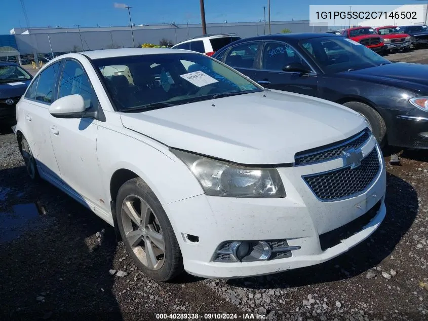 1G1PG5SC2C7146502 2012 Chevrolet Cruze Lt