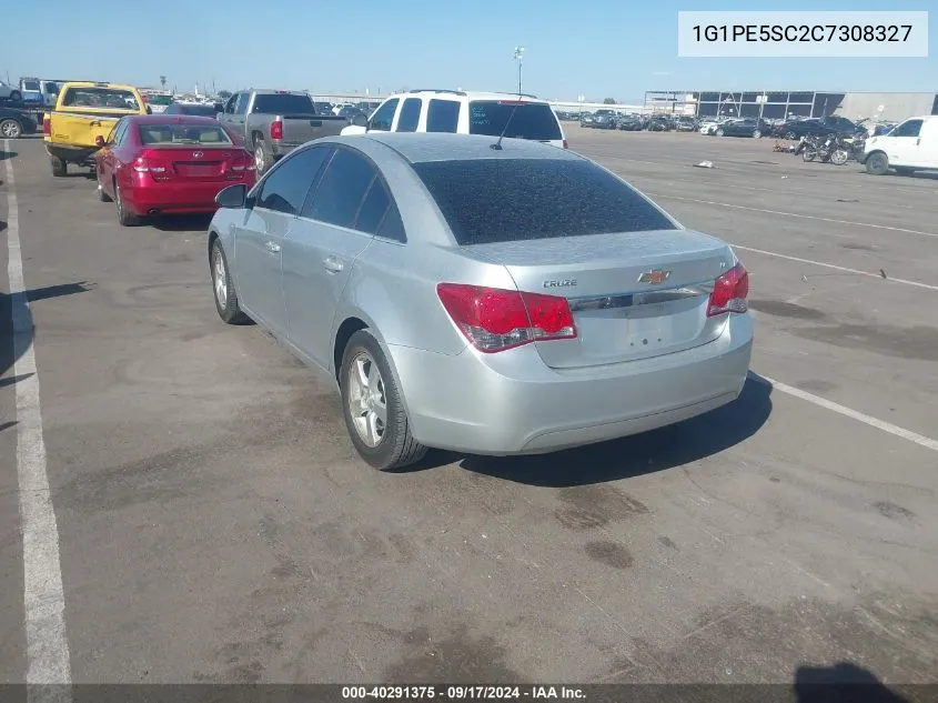 2012 Chevrolet Cruze Lt VIN: 1G1PE5SC2C7308327 Lot: 40291375