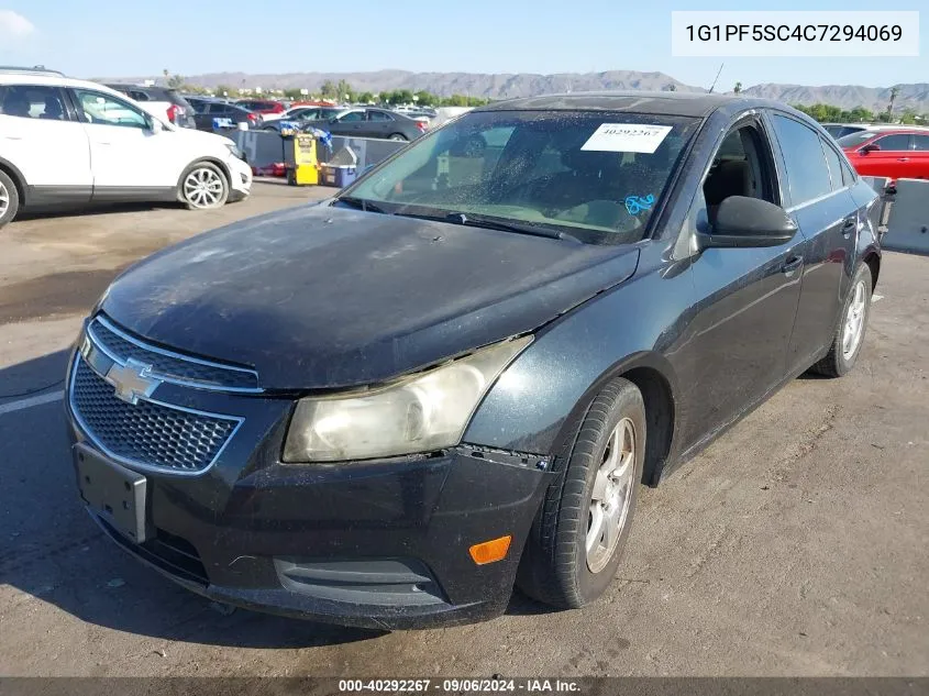 2012 Chevrolet Cruze 1Lt VIN: 1G1PF5SC4C7294069 Lot: 40292267