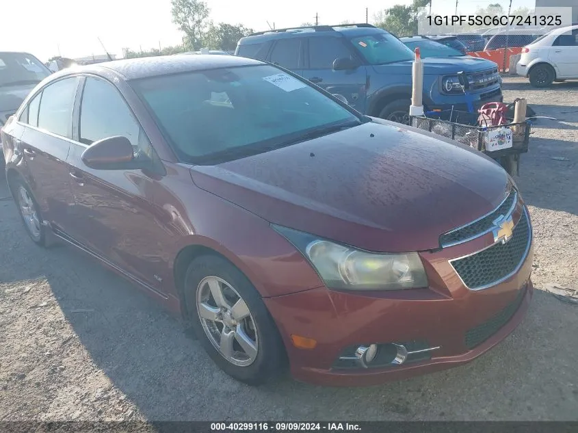 2012 Chevrolet Cruze 1Lt VIN: 1G1PF5SC6C7241325 Lot: 40299116