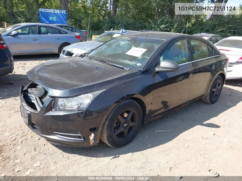 2012 Chevrolet Cruze Ls VIN: 1G1PC5SH7C7251124 Lot: 40299956