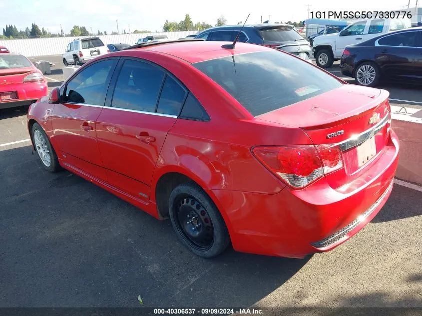 2012 Chevrolet Cruze 2Lt VIN: 1G1PM5SC5C7330776 Lot: 40306537