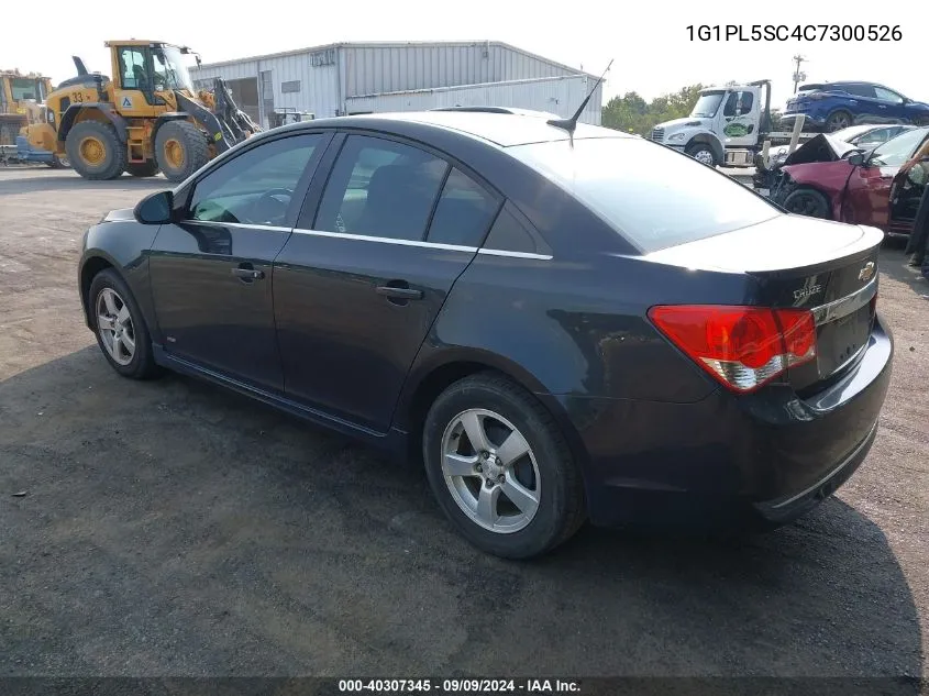 2012 Chevrolet Cruze 1Lt VIN: 1G1PL5SC4C7300526 Lot: 40307345