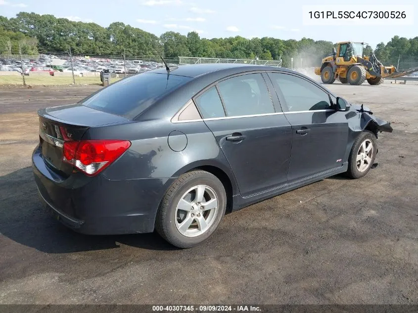 2012 Chevrolet Cruze 1Lt VIN: 1G1PL5SC4C7300526 Lot: 40307345