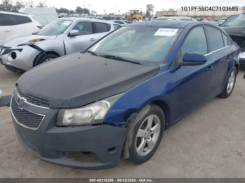 1G1PF5SC4C7103685 2012 Chevrolet Cruze 1Lt