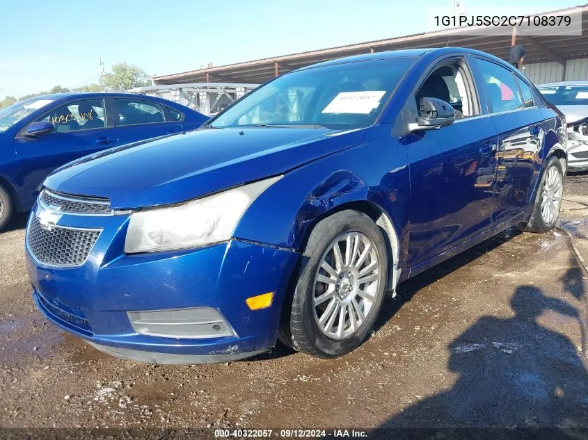 1G1PJ5SC2C7108379 2012 Chevrolet Cruze Eco